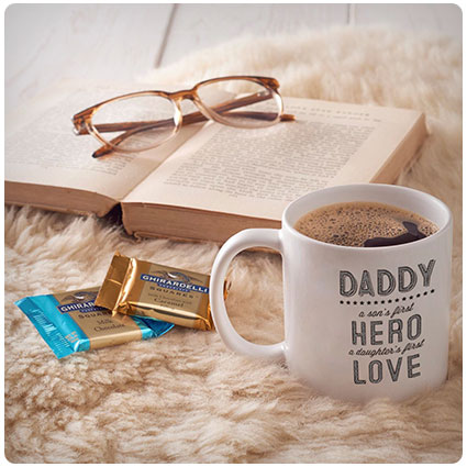 Daddy: A Son's First Hero, A Daughter's First Love Mug