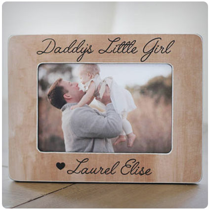 Daddy's Little Girl Personalized Frame