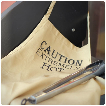 Diy Caution Extremely Hot Apron