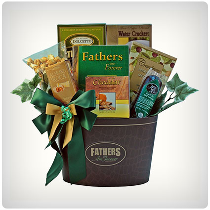 Fathers Are Forever Gourmet Food Gift Basket