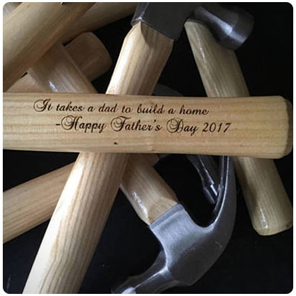 Father's Day Custom Engraved Hammer