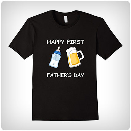 Happy First Father's Day Emoji T-shirt