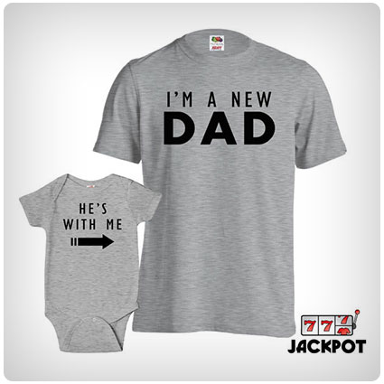 I'm a New Dad Matching T-Shirt Set