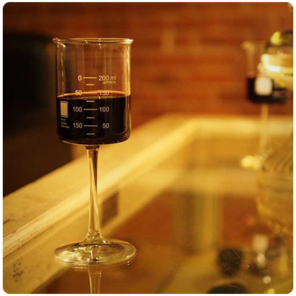 Periodic Tableware Laboratory Beaker Wine Glass