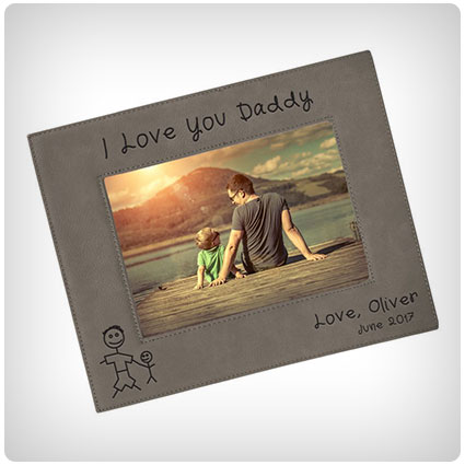 Personalized I Love Daddy Picture Frame