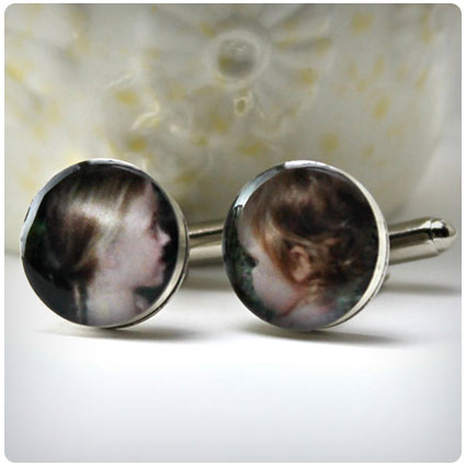 Photo Cufflinks With Engraving