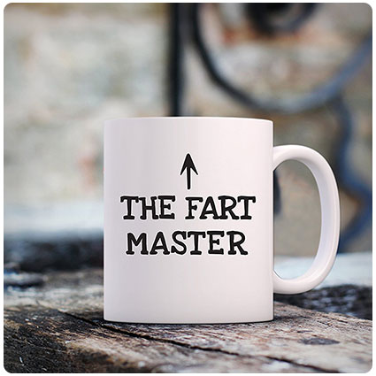 The Fart Master Funny Coffee Mug