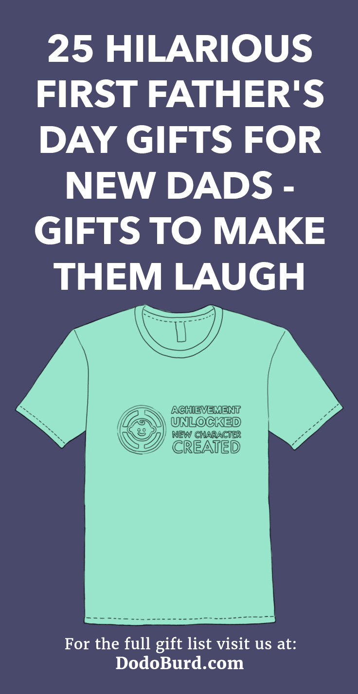 From t-shirts to mugs, check out these awesome first Father’s Day gifts for new dads.