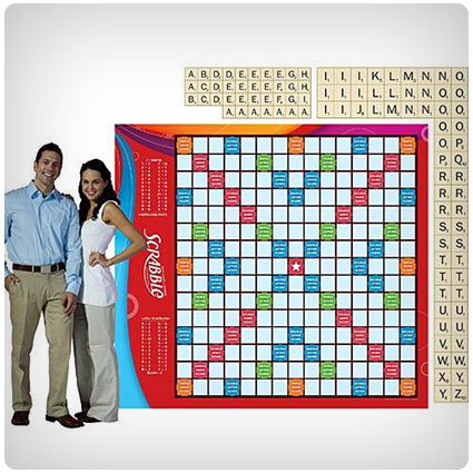 Life-Sized Scrabble Board Game Set
