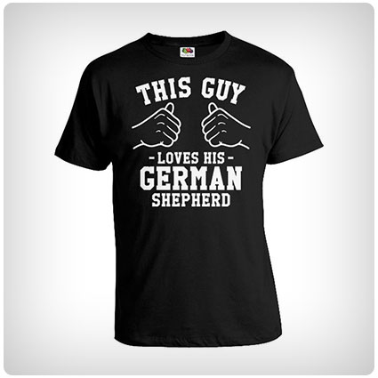 This Guy Loves His German Shepherd Shirt