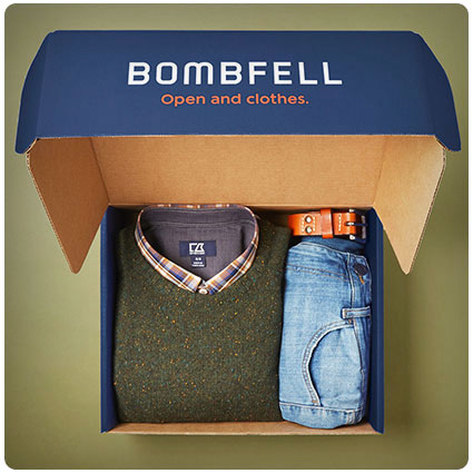 Bombfell Men's Clothing Subscription Box